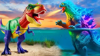 🔴Baby Kong and Baby Godzilla Dinosaurs into the spider verse  Who is king of Monsters [upl. by Sellihca790]