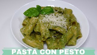 Pasta con Pesto Receta casera [upl. by Thedric]