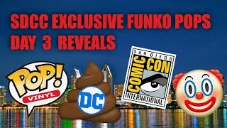 2019 SDCC Funko POP Exclusive Reveals DAY 3 [upl. by Lauber]