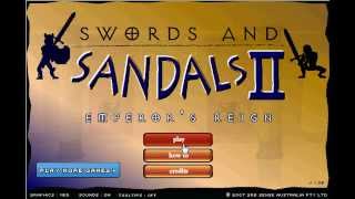 Swords and Sandals 2 2500 skill point glitch [upl. by Enyrehtak]