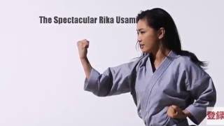 The Spectacular Rika Usami KarateDo [upl. by Nekciv]