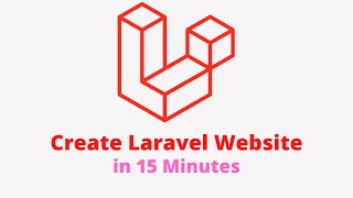 Create Laravel 8 Website in Just 15 Minutes  Laravel 8 Tutorial for Beginners [upl. by Amihc]