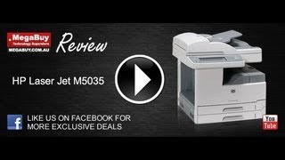 HP Laserjet M5035 Mono Laser MFC Printer Series [upl. by Jillane273]