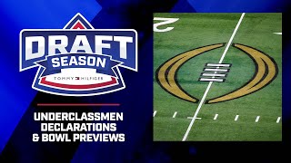 Draft Season Underclassmen Declarations and Bowl Reviews  New York Giants [upl. by Polito]