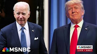 Biden leads Trump in latest 2024 general election polling [upl. by Eilojne]