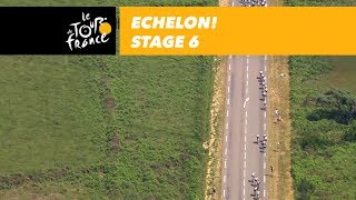 Echelon  Stage 6  Tour de France 2018 [upl. by Ynwat408]