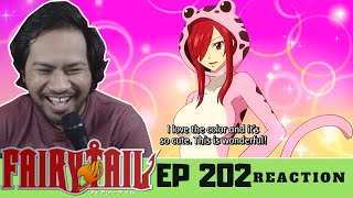 FROSCH IS TOO BEAUTIFUL  Fairy Tail Episode 202 REACTION [upl. by Michail441]