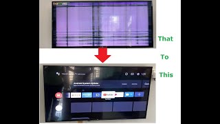 How do I resolved mi TV vertical and Horizontal Line issue [upl. by Harleigh886]