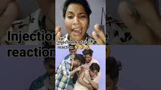 injection ka face reaction 🤣 comedy funny fun memes entertainment trending shortfeed [upl. by Quinby488]