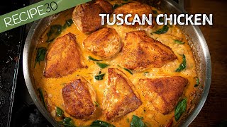 You Must Try This Tuscan Chicken in Delicious Creamy Sauce [upl. by Gariepy]