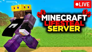 Public Lifesteal Server Smp 247 Java  MCPE Server [upl. by Busch]