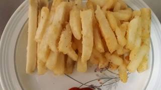 Cara membuat kentang goreng Ala KFC  resep French fries  Rini cahyani [upl. by Ayin86]