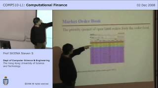 Lecture 23  Market Microstructure [upl. by Yrreb678]