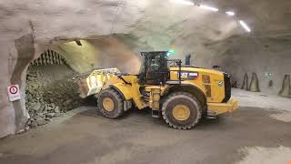 Caterpillar 980M tunnel [upl. by Aikimat28]