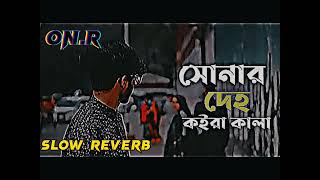 সোনার দেহ কইরা কালা  sonar deho koira kala  LoFi Music  sad song bangla music [upl. by Eicul803]