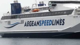 Speedrunner III  Aegean Speed Lines  NetFerrycom [upl. by Aveer681]