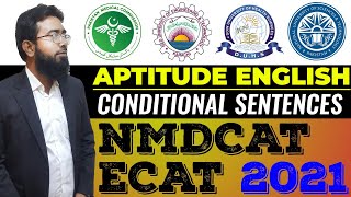 Conditional Sentences for ECATMDCAT  2021 [upl. by Ardnahc]