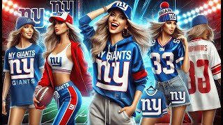 🏈 Ultra Game Womens NFL Official Soft Mesh Stripe TShirt  Best NY Giants Womens Apparel 🏙️ [upl. by Thurlow]