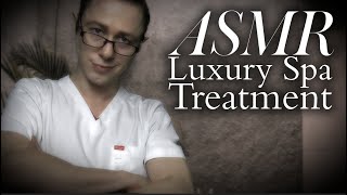 Luxury ASMR Spa Day Massage Skin Treatment Light Therapy Air Therapy Guided Meditation [upl. by Nagirrek]