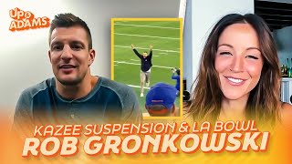 Gronk Says Toney Doesnt Love Football Races Dog at LA Bowl Ko Kiefts Spike amp Kazees Suspension [upl. by Reggis]