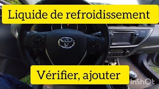 Liquide de refroidissement Vérifier Ajouter [upl. by Mahgem]