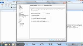 PowerArchiver 2012 Tutorial Using Password Policies in PowerArchiver 2012 [upl. by Terle584]