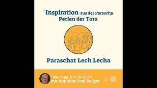 quotInspiration Perlen der Toraquot mit Rabbiner Joel Berger 5112024 [upl. by Onitselec788]