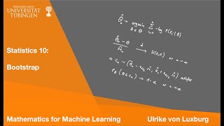 S Statistics 10 The bootstrap [upl. by Yun]