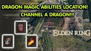 Elden Ring  DRAGON MAGIC Abilities Location  Church of Dragon Communion [upl. by Beryl]