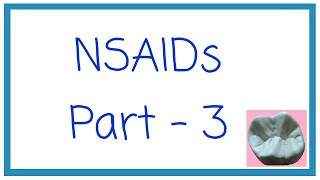 NSAIDs  Paracetamol Nefopam Selective COX2 Inhibitors  Part3  Classification  Actions [upl. by Flem]