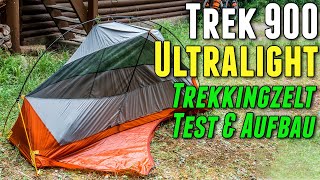 Trekkingzelt Trek 900 Forclaz MT900  Test amp Erfahrungen  Ultralight Zelt von Decathlon [upl. by Stent]