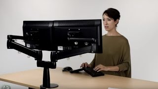 UPLIFT Range Single amp Dual Monitor Arm Review [upl. by Aynatal]