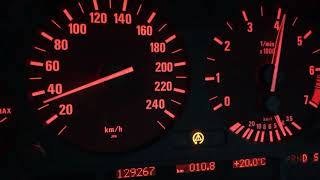 BMW E39 525i acceleration stock [upl. by Hebner]