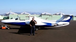 Flight in MS760 quotParis Jetquot at Camarillo Airport California MoraneSaulnier [upl. by Ramar]