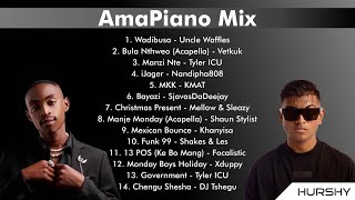 AmaPiano Mix  Manzi Nte  MKK  Wadibusa  Bula Nthweo  Hurshy [upl. by Llenreb]