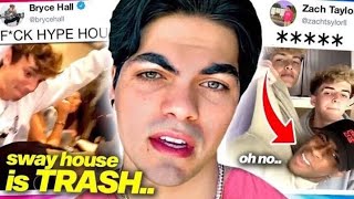 The Hype House Leader CALLS OUT Bryce Hall Tayler Holder RACIST Tiktok Sway House IN TROUBLE [upl. by Myrt]