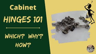 Cabinet Hinges 101 [upl. by Beitris]