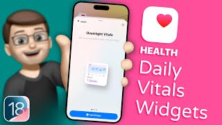 How to Keep Track of Your Vitals Using iOS 18s New Widgets [upl. by Chak]