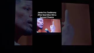 jamiefoxx health scare motivation prayer trending christianbelief [upl. by Milak]