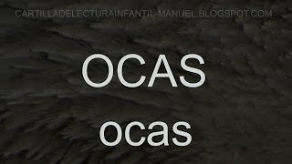 OCAS LETRA C c 8 [upl. by Yasmar]