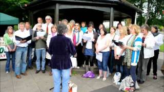 My Lord What a Morning  Friends of Lawnswood School Community Choir [upl. by Ydnak106]