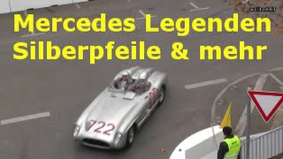 Mercedes Silberpfeile Silver Arrows Legenden Legends  Rennwagen  Race Cars  Stars amp Cars 2014 [upl. by Kawasaki293]