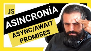 ¿Cómo funcionan las Promises y AsyncAwait en JavaScript 2022 [upl. by Leeke]