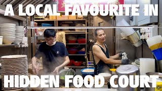 HONG KONG LOCAL FAVOURITE  HANDMADE BEEF NOODLES IN HIDDEN FOOD COURT  TSIM SHA TSUI [upl. by Olenka]