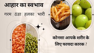 Ayurvedic diet tips  plan your own diet  आहार का स्वभाव DrVarshil [upl. by Khalil]