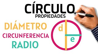 Qué es radio y diámetro en un círculo [upl. by Edobalo365]