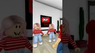 MAM DWIE MAMY W ROBLOX😨 roblox [upl. by Anelyak]