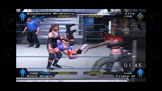 mixed tag match Stephanie amp Angle vs Triple Hamp Lita [upl. by Godfry906]