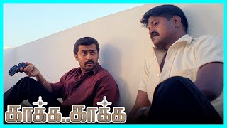 Kaakha Kaakha Tamil Movie  Suriya Encounters Dharma  Suriya  Jyothika  Jeevan [upl. by Yeslehc]