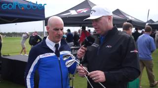 Callaway XR Irons Features and Benefits with Luke Williams from Callaway at 2015 PGA Show [upl. by Eneloj326]